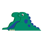 РК Мягкая горка "Дино 1"