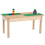 РК30 СТОЛ ДЕТСКИЙ ЛЕГО "ДУПЛО" (2 ПЛАСТИНЫ) ЗЕЛЁНАЯ+ЗЕЛЁНАЯ