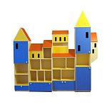 РК Стенка детская  город 1 2400х350х2500мм