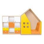 РК Стенка домик 3 с большой тумбой 1100х500х1300мм(900х350х900мм)