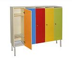 РК ШР-5 ШКАФ ДЕТСКИЙ НА МЕТАЛЛОКАРКАСЕ С РЕШЕТКОЙ