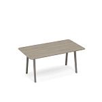 ТМ М1 150 Стол для переговоров прямоугольный  METAL  180x100x75.6