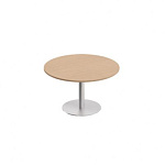 МЕ141 Стол для переговоров круглый на опоре-колонне (110х110х75)