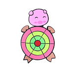 РК Мишень поросёнок 700х900мм