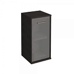 KSU3.2R/L Шкаф низкий узкий правый/левый (1 низкая дверь стекло)  (400х430х2060)
