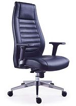 1904A Кресло руководителя, экокожа премиум/ крестовина металл