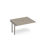 ТМ М1 154-1 Секция стола для переговоров с кабель-каналом METAL 140x124x75