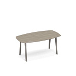 ТМ М1 146 Стол для переговоров овальный  METAL 180x100x75.6