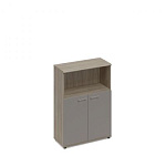 МР 9363 Шкаф средний полузакрытый (топ МДФ) WOOD  90.2x40.8x127.4