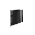 LTS4R R/L. black Дверь стекло в раме шкафа четырехсекционного (520х544х22)