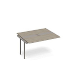 ТМ М1 154-1 Секция стола для переговоров с кабель-каналом METAL 140x124x75