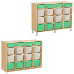 РК4/103 СТЕЛЛАЖНАЯ ВЫДВИЖНАЯ СИСТЕМА ХРАНЕНИЯ ПВХ