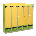 РК ШНД-26-К ШКАФ ДЕТСКИЙ (ЛДСП+МДФ) С КОНТЕЙНЕРАМИ