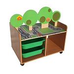  РК18-8 Гараж с 4-мя контейнерами и УФ печатью 890х600х800мм