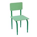 РК2.149 Стул детский на м/к регулируемый (каркас зелёный/салатовый)