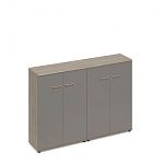 МР 9392 Шкаф средний комбинированный закрытый (топ МДФ) WOOD 180.3x40.8x127.4