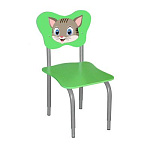 РК2.112.002 Стул детский на м/к регулируемый (Кошка)