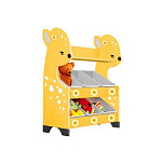 РК Стеллажная наклонная система хранения 32/5 с декорацией манго (серия Оленёнок)