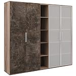 BTN361535 Шкаф высокий 4 створки, с нишей (213,8x45x191,7)