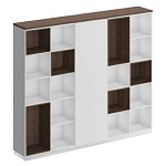 СИ304 Bravo Шкаф кобинированный (открытый-одежда узкий-открытый) 240,4x40x203.4