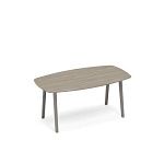 ТМ М1 146 Стол для переговоров овальный  METAL 180x100x75.6