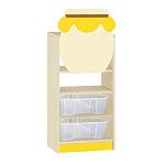 РК2 СТОЙКА ЗОНИРОВАНИЯ СТЕЛЛАЖ 4 ПВХ