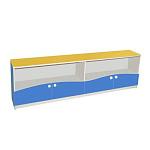 РКМ17  Стенка детская для игрушек 1680х370х600мм