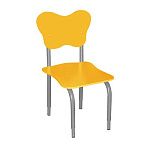РК2 Стул детский на м/к регулируемый фигурный Оранжевый