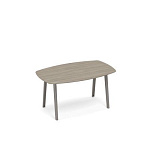 ТМ М1 145 Стол для переговоров овальный  METAL  160x100x75.6