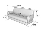 Матрикс Диван 3-местный  (1960*800*855)