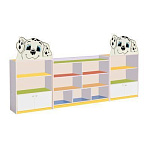 РК Стенка 1 с декорацией 9 2500х300х1200мм