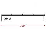 КФ Турист+ четырехместная секция 207х41х56 см