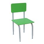 РК2.112 Стул детский на м/к регулируемый (каркас серый/зелёный)