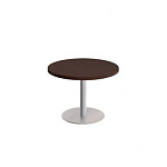 КС141 Стол для переговоров круглый на опоре-колонне (110х110х75)