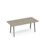 ТМ М1 151 Стол для переговоров прямоугольный  METAL  200x100x75.6