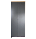 "Магистр" Шкаф для учебных пособий широкий закрытый 2 двери (812х450х2060)