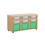 РКП/143 ТУМБА ПОДКАТНАЯ СИСТЕМА ХРАНЕНИЯ ПВХ