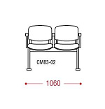 КФ Стандарт  двухместная секция 106х75х54 см