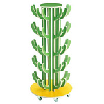 РК Тумба детская обувная 20 ( на 25 пар)  Диаметр 800мм , высота 1350мм