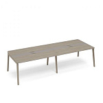 ТМ В2 155-2 Стол для переговоров с кабель-каналом WOOD 320x124x75