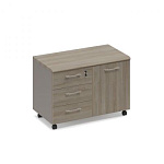 МР 262 Тумба под оргтехнику (топ МДФ) WOOD 110x45x57