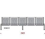 КФ Флайт БП  пятиместная секция 290,5*82х66 мм