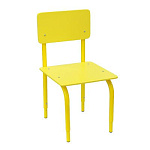 РК2.119 Стул детский на м/к регулируемый (каркас жёлтый/жёлтый)