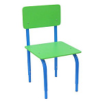 РК2.130 Стул детский на м/к регулируемый (каркас синий/зелёный)