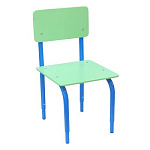 РК2.131 Стул детский на м/к регулируемый (каркас синий/салатовый)