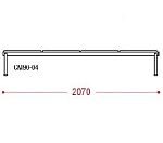 КФ Турист четырехместная секция 207х41х56 см