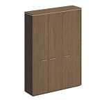 ВЛ358-1 Шкаф комбинированный (для документов закрытый + для одежды узкий) (154x41x212)