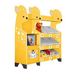 РК Стеллажная наклонная система хранения 32/8 с декорацией манго (серия Оленёнок)