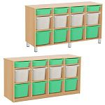 РК4/95 СТЕЛЛАЖНАЯ ВЫДВИЖНАЯ СИСТЕМА ХРАНЕНИЯ ПВХ