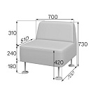 Смарт Модуль 1-местный (700*700*730)